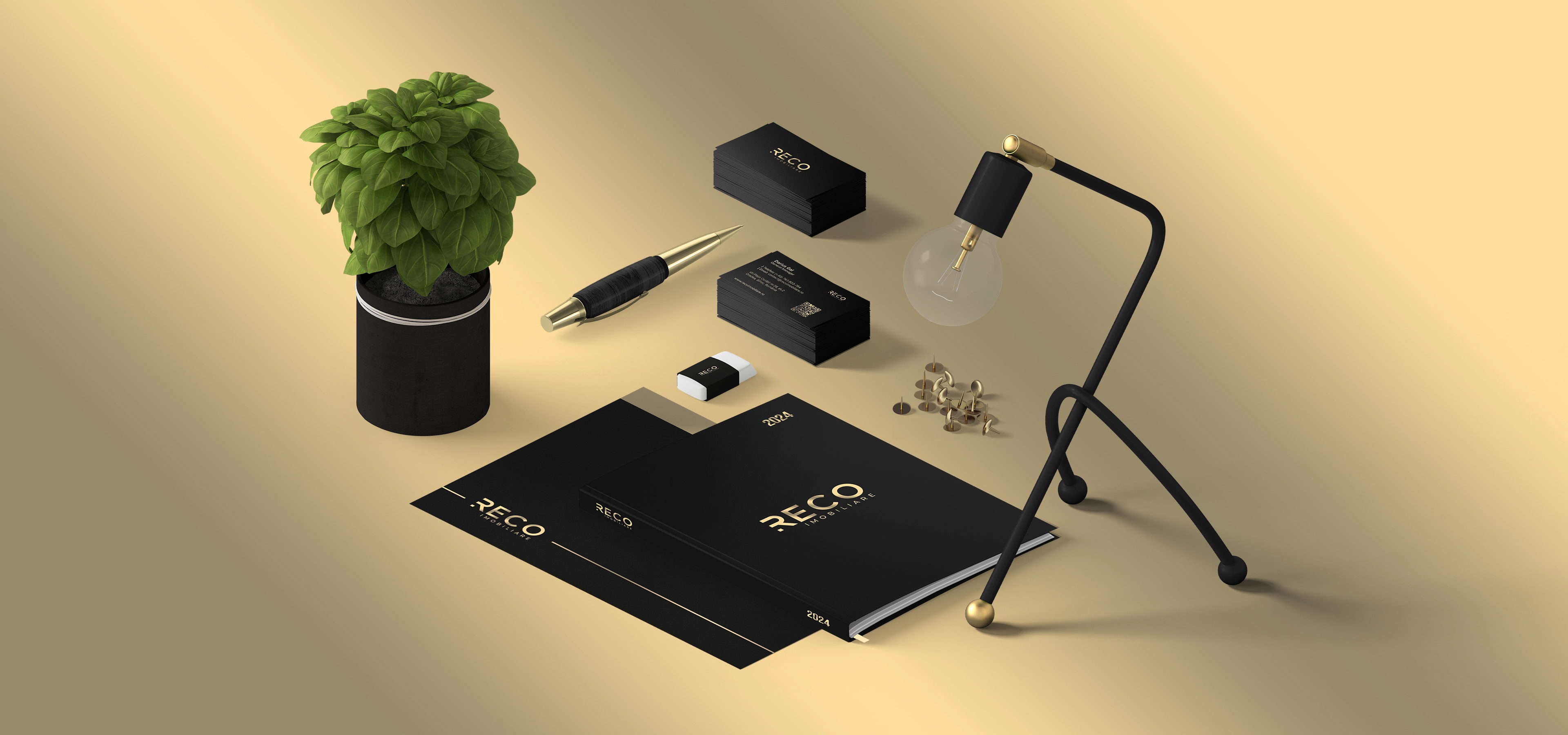 Reco Imobiliare Branding - Wolf Concept - Oradea