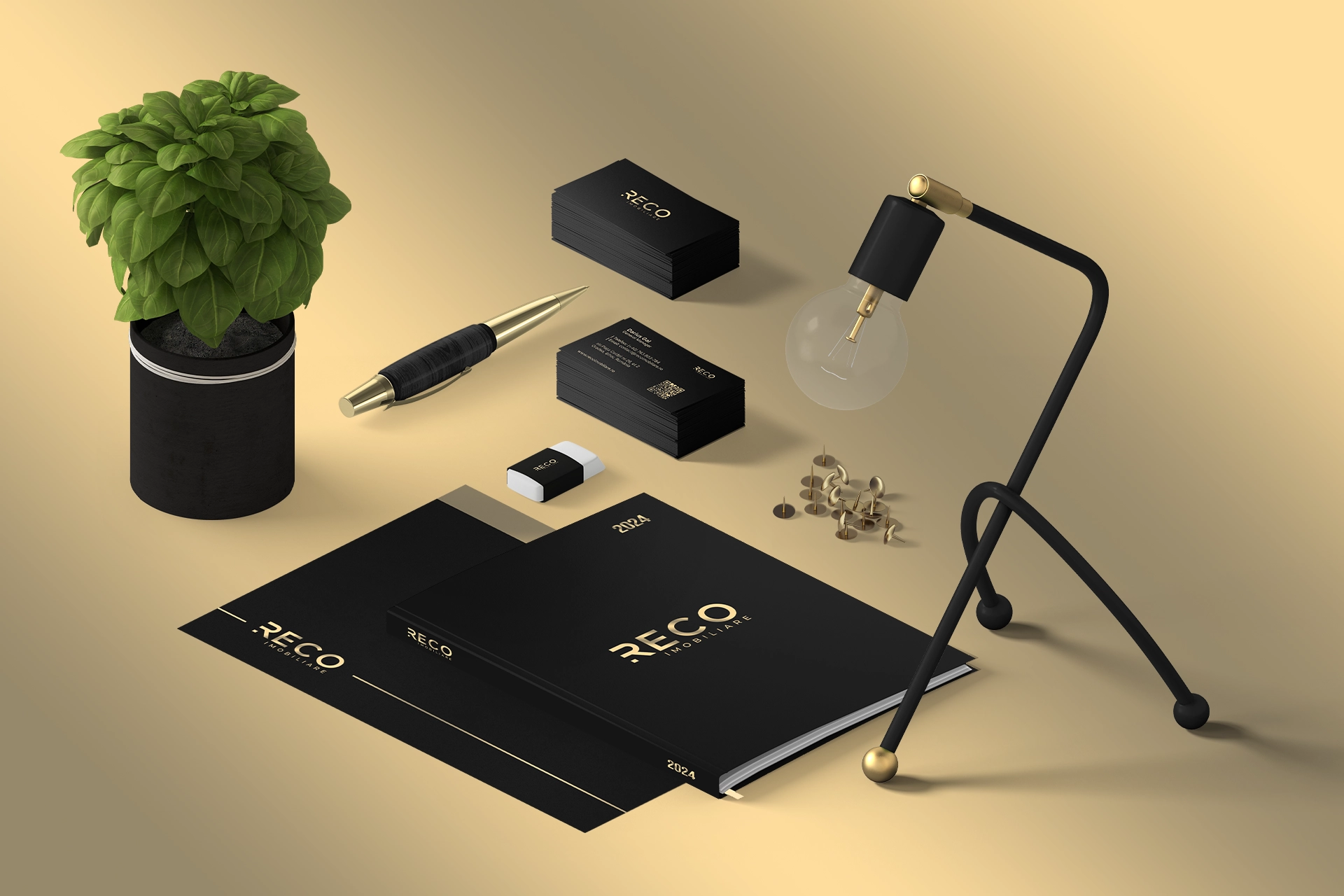 Reco Imobiliare Branding - Wolf Concept - Oradeacare Branding - Wolf Concept - Oradea