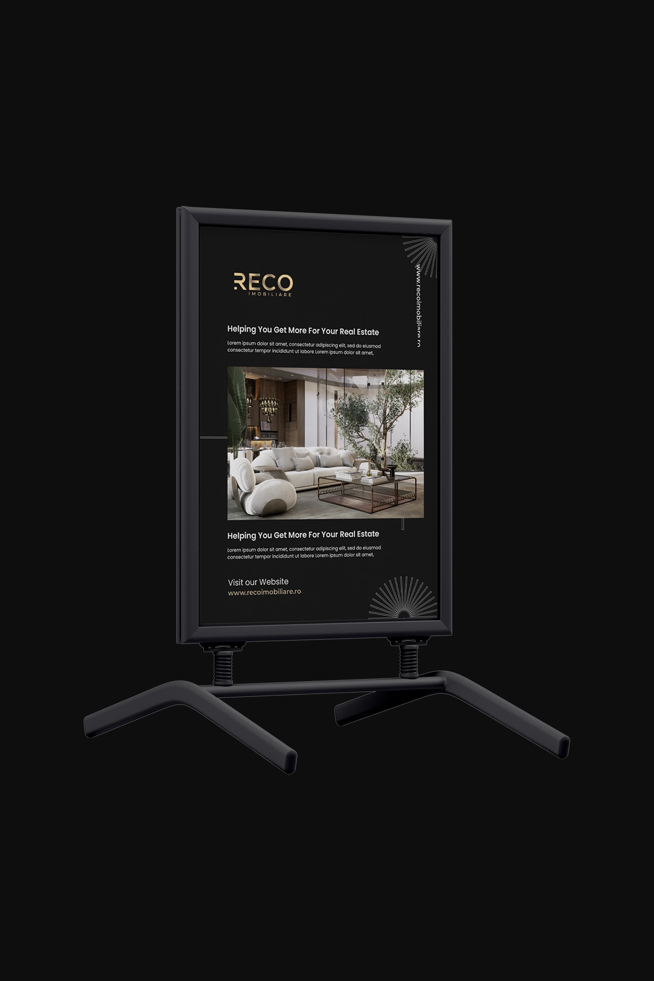 Reco Imobiliare Branding - Wolf Concept - Oradea