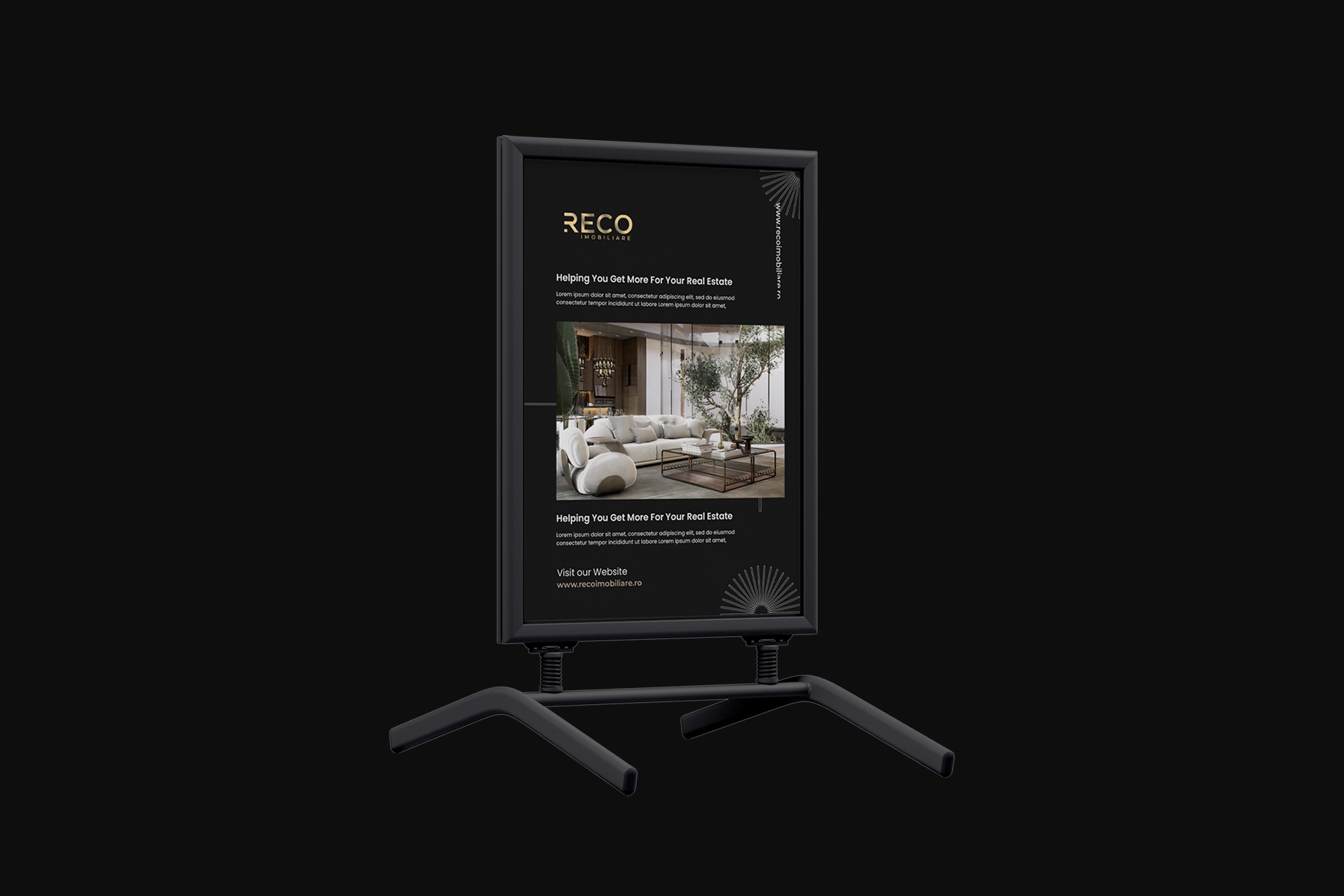 Reco Imobiliare Branding - Wolf Concept - Oradea