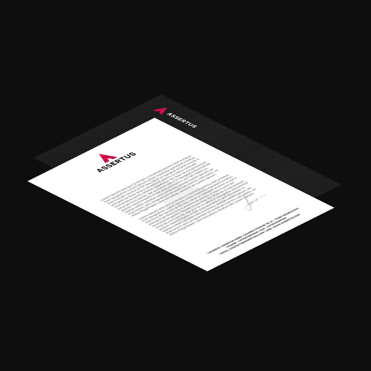 Assertus - Branding - Wolf Concept - Oradea