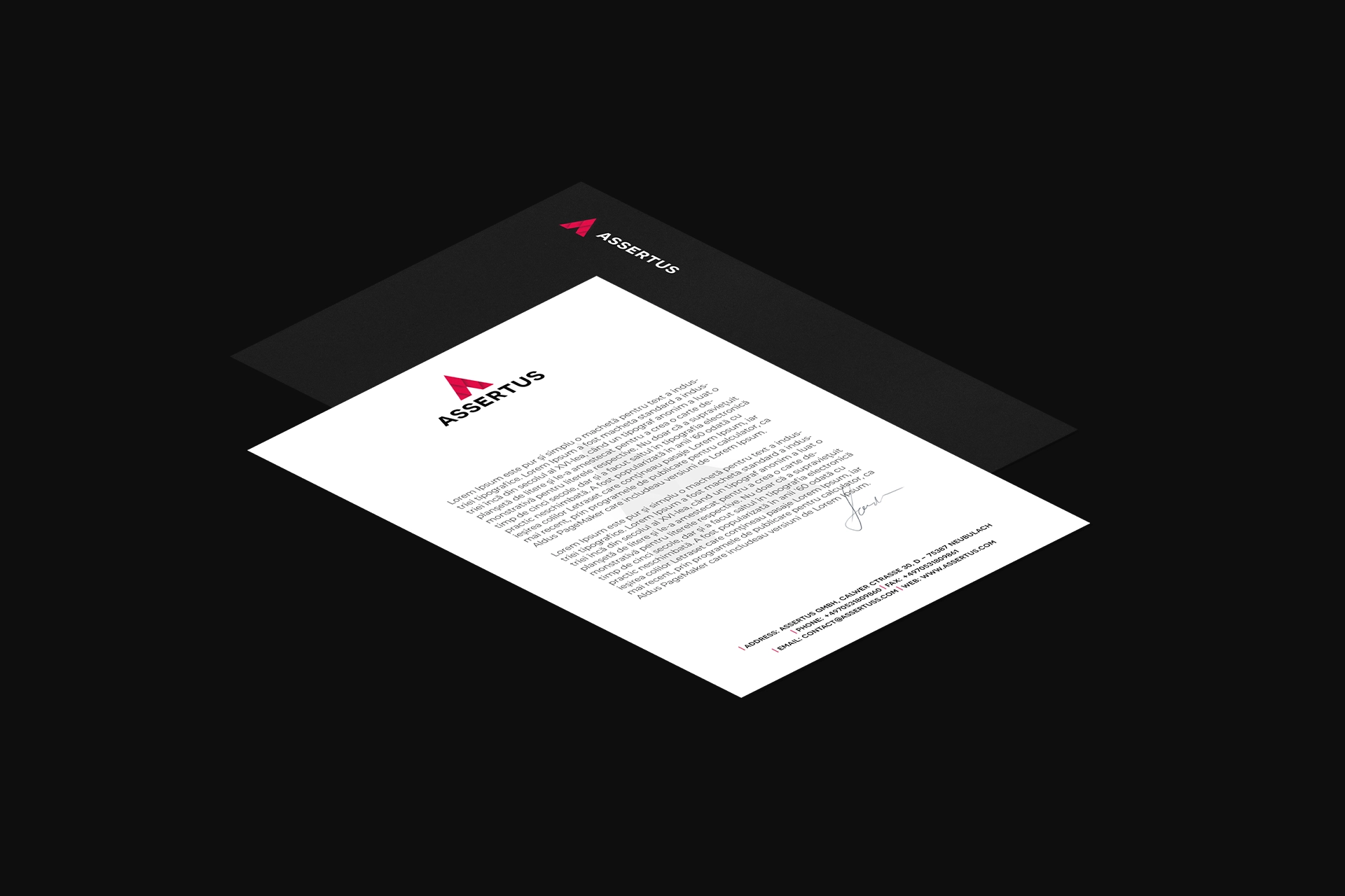 Assertus - Branding - Wolf Concept - Oradea